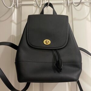 Coach Turnlock Backpack